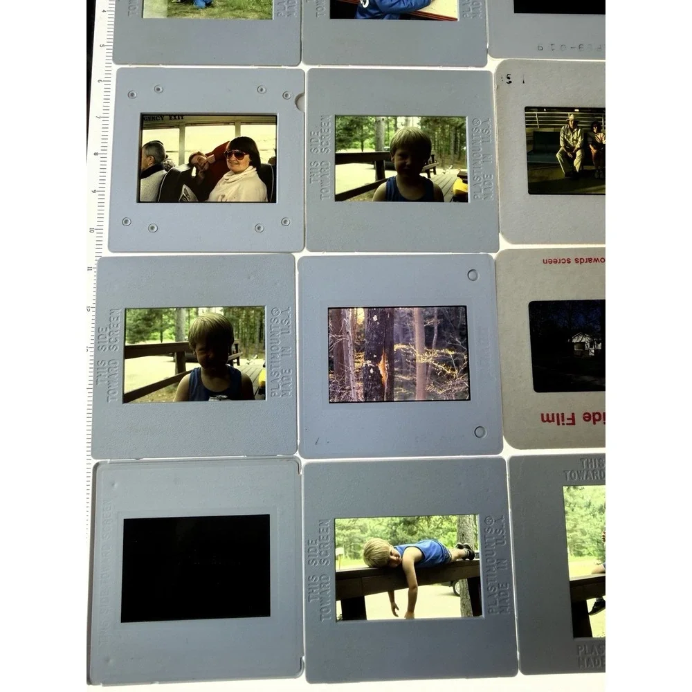 Vintage 35mm Slides Lot of 81 Color Unsearched Randomly Selected Variety